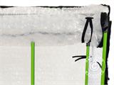 Planteringslåda CityJungle inkl. vinterskydd, självvattnande låda, 62x33x128cm, Antracit