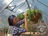 Greenhouse polycarbonate Balance 11.8 m², Palram/Canopia, 2.44x4.87x2.29 m, Silver Greenhouse polycarbonate Balance 11.8 m², Palram/Canopia, 2.44x4.87x2.29 m, Silver