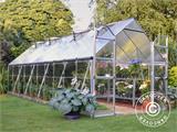 Greenhouse polycarbonate Balance 14.81 m², Palram/Canopia, 2.44x6.07x2.29 m, Silver Greenhouse polycarbonate Balance 14.81 m², Palram/Canopia, 2.44x6.07x2.29 m, Silver