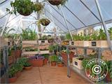 Greenhouse polycarbonate Balance 14.81 m², Palram/Canopia, 2.44x6.07x2.29 m, Silver Greenhouse polycarbonate Balance 14.81 m², Palram/Canopia, 2.44x6.07x2.29 m, Silver