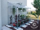 Lean-to Greenhouse Polycarbonate, 3.05 m², Palram/Canopia, 1.25x2.44x2.25 m, Silver Lean-to Greenhouse Polycarbonate, 3.05 m², Palram/Canopia, 1.25x2.44x2.25 m, Silver