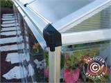 Lean-to Greenhouse Polycarbonate, 3.05 m², Palram/Canopia, 1.25x2.44x2.25 m, Silver Lean-to Greenhouse Polycarbonate, 3.05 m², Palram/Canopia, 1.25x2.44x2.25 m, Silver