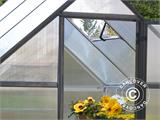 Greenhouse polycarbonate 4.6 m², Palram/Canopia, 1.85x2.47x2.08 m, Grey Greenhouse polycarbonate 4.6 m², Palram/Canopia, 1.85x2.47x2.08 m, Grey