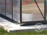 Greenhouse polycarbonate 4.6 m², Palram/Canopia, 1.85x2.47x2.08 m, Grey Greenhouse polycarbonate 4.6 m², Palram/Canopia, 1.85x2.47x2.08 m, Grey