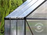 Greenhouse polycarbonate 4.6 m², Palram/Canopia, 1.85x2.47x2.08 m, Grey Greenhouse polycarbonate 4.6 m², Palram/Canopia, 1.85x2.47x2.08 m, Grey