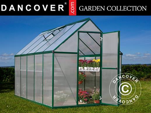 Greenhouse polycarbonate 5.7 m², Palram/Canopia, 1.85x3.06x2.08 m, Green Greenhouse polycarbonate 5.7 m², Palram/Canopia, 1.85x3.06x2.08 m, Green