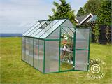 Greenhouse polycarbonate 5.7 m², Palram/Canopia, 1.85x3.06x2.08 m, Green Greenhouse polycarbonate 5.7 m², Palram/Canopia, 1.85x3.06x2.08 m, Green