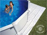 Revêtement de sol pour piscine Ø550cm, Naturel