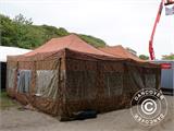 Carpa plegable  FleXtents PRO con impresión digital completa, 4x8m, incluye 4 muros laterales