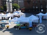 Pop up gazebo FleXtents PRO "Arched" 3x3 m White