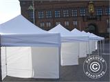 Pop up gazebo FleXtents Xtreme 50 4x8 m White, incl. 6 sidewalls