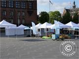 Pop up gazebo FleXtents Xtreme 50 3x3 m White, incl. 4 sidewalls