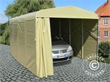 Faltgarage Tunnel (Auto), 2,5x4,12x2,15m, grau