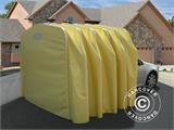 Garage pliant tunnel (Voiture), 2,5x4,12x2,15m, beige