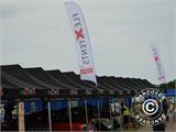 Tenda Dobrável FleXtents PRO 4x8m Preto