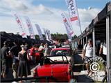 Tenda Dobrável FleXtents PRO 4x8m Preto