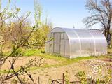 Greenhouse polycarbonate TITAN Arch+ 320, 6 m², 3x2 m, Silver