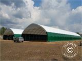 Storage shelter/arched tent 12x16x5.88 m, PVC, Green