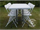 Folding Table PRO 242x76x74 cm, Light grey (1 pc.) ONLY 4 PCS. LEFT