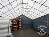 Storage shelter Titanium 8x16.2x3x5 m, White/Grey
