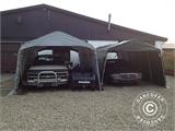 Carpa de almacenamiento PRO 2,4x2,4x2m PE, Gris