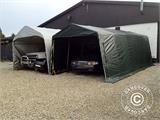 Tente Abri Garage PRO 3,6x8,4x2,68m PVC, Gris