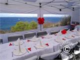 Pop up gazebo FleXtents Xtreme 50 4x8 m White, incl. 6 sidewalls Pop up gazebo FleXtents Xtreme 50 4x8 m White, incl. 6 sidewalls