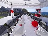 Pop up gazebo FleXtents Xtreme 50 4x8 m White, incl. 6 sidewalls Pop up gazebo FleXtents Xtreme 50 4x8 m White, incl. 6 sidewalls