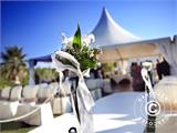 Marquee PLUS 5x6 m PE, Grey/White