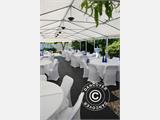 Marquee Original 6x6 m PVC, Grey/White