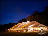 Marquee PLUS 5x8 m PE, White + Ground bar