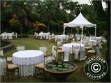 Marquee PLUS 5x8 m PE, White + Ground bar