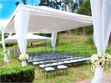 Pagoda Marquee Exclusive 6x6 m PVC, White