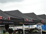 Pop up gazebo FleXtents Xtreme 50 4x8 m Black