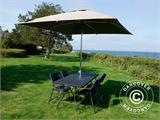 Chaise pliante en imitation rotin 48x57x83cm, Noir, 4 pcs Chaise pliante en imitation rotin 48x57x83cm, Noir, 4 pcs - 18
