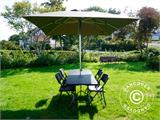 Chaise pliante en imitation rotin 48x57x83cm, Noir, 4 pcs Chaise pliante en imitation rotin 48x57x83cm, Noir, 4 pcs - 28