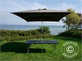 Chaise pliante en imitation rotin 48x57x83cm, Noir, 4 pcs Chaise pliante en imitation rotin 48x57x83cm, Noir, 4 pcs - 62