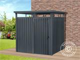 Garden shed w/skylight, 2.04x2.45x2.26 m, 5.0 m², Anthracite