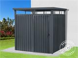 Garden shed w/skylight, 2.04x2.45x2.26 m, 5.0 m², Anthracite
