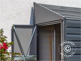 Lean-to shed Arrow 1.24x2.03x2.08 m, Anthracite