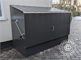 Fietsenbox, Bicycle Storage Box, Trimetals, 1,96x0,89x1,33m, 1,74m², Antraciet