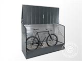 Fietsenbox, Bicycle Storage Box, Trimetals, 1,96x0,89x1,33m, 1,74m², Antraciet