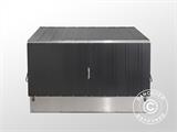 Deposito per biciclette con rampa, Protect-a-Cycle, Trimetals, 1,96x0,89x1,33m, 1,74m², Antracite