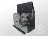 Aufbewahrungsbox für Fahrräder mit Rampe, Protect-a-Cycle, Trimetals, 1,96x0,89x1,33m, Anthrazit