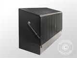 Deposito per biciclette con rampa, Protect-a-Cycle, Trimetals, 1,96x0,89x1,33m, 1,74m², Antracite