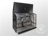 Deposito per biciclette con rampa, Protect-a-Cycle, Trimetals, 1,96x0,89x1,33m, 1,74m², Antracite