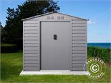 Casetta da giardino 2,13x1,27x1,90m ProShed®, Alluminio Grigio