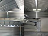 Garden shed 2.13x1.27x1.90 m, 2.71 m², ProShed®, Aluminium Grey