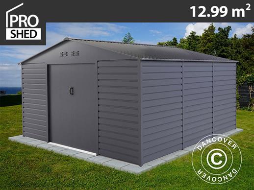 Abri de jardin 3,4x3,82x2,05m ProShed®, Anthracite