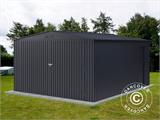 Garage métallique 3,8x4,8x2,32m, 18,24m², ProShed®, Anthracite Garage métallique 3,8x4,8x2,32m, 18,24m², ProShed®, Anthracite
